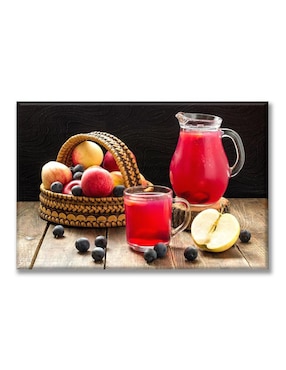 Cuadro decorativo Industria Grafica Ciento 23 Agua frutos rojos
