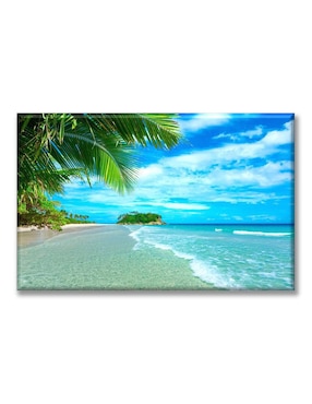 Cuadro decorativo Industria Grafica Ciento 23 Playa del caribe