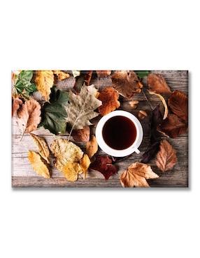 Cuadro decorativo Industria Grafica Ciento 23 Té en otoño