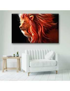 Cuadro decorativo Industria Grafica Ciento 23 Pelaje rojo