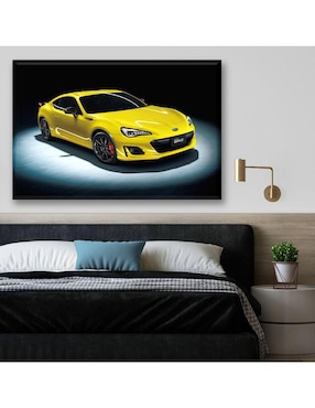 Cuadro decorativo Industria Grafica Ciento 23 Carro deportivo
