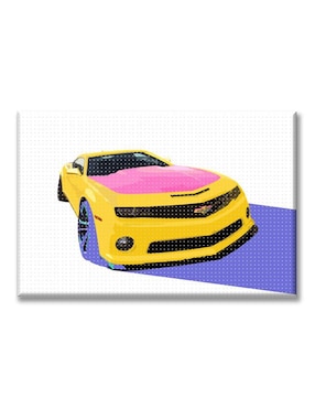 Cuadro decorativo Industria Grafica Ciento 23 Camar amarillo