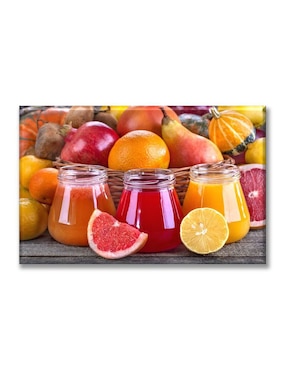 Cuadro decorativo Industria Grafica Ciento 23 Jugos naturales