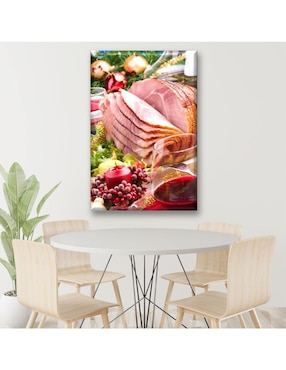 Cuadro decorativo Industria Grafica Ciento 23 Cena navideña
