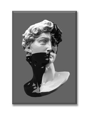 Cuadro decorativo Industria Grafica Ciento 23 Escultura bicolor