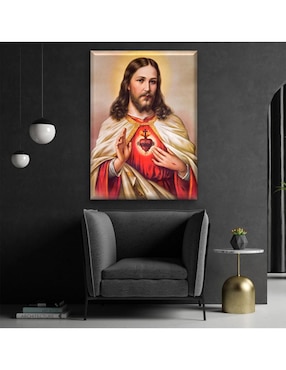 Cuadro decorativo Industria Grafica Ciento 23 El sagrado corazón de Jesús