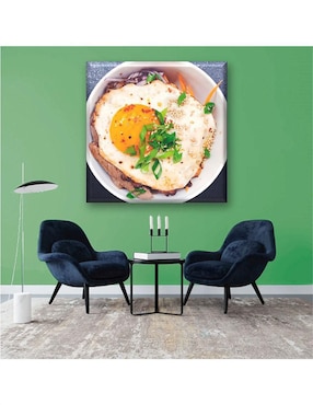 Cuadro decorativo Industria Grafica Ciento 23 Huevo estrellado