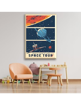 Cuadro decorativo Industria Grafica Ciento 23 Space tour