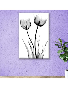 Cuadro decorativo Industria Grafica Ciento 23 Rayos x flores