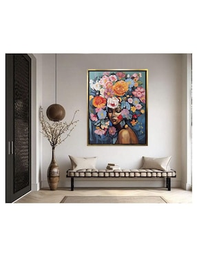 Pintura NATURAL BEAUTY técnica acrílico Lune Art Gallery Flores