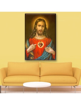 Cuadro decorativo Industria Grafica Ciento 23 Sagrado corazón