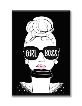 Cuadro decorativo Industria Grafica Ciento 23 Girl boss