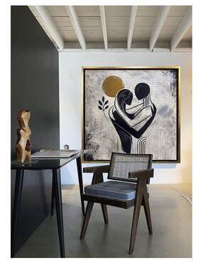Pintura Serenity técnica acrílico Lune Art Gallery MilleniArt