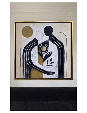 Pintura Serenity II técnica acrílico Lune Art Gallery MilleniArt