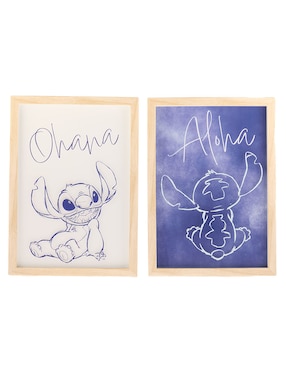 Set litografías Haus Kids Stitch técnica calca decorativa