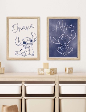 Set litografías Haus Kids Stitch técnica calca decorativa