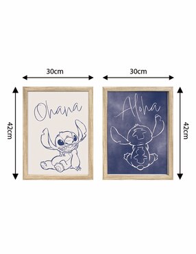 Set litografías Haus Kids Stitch técnica calca decorativa