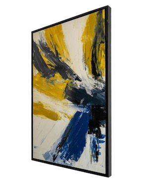 Cuadro decorativo Ecléctico Abstract yellow & blue