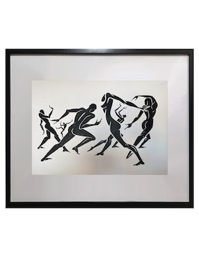 Pintura Encuentro técnica acrílico Lune Art Gallery MILLENIART