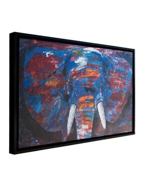 Cuadro decorativo Ecléctico Abstract color elephant