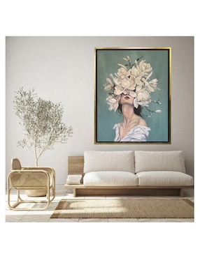 Pintura Flores del Alma técnica acrílico Lune Art Gallery Surrealismo