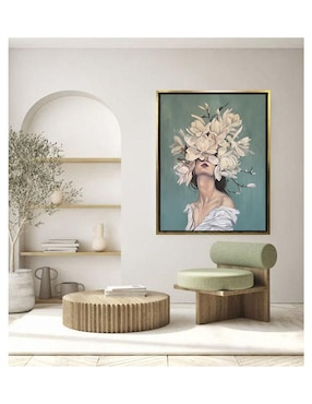 Pintura Flores del Alma técnica acrílico Lune Art Gallery Surrealismo