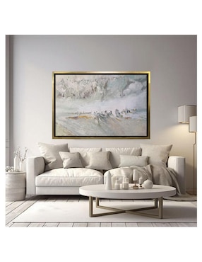Pintura War técnica acrílico Lune Art Gallery Abstractos