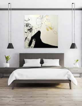 Cuadro decorativo Ecléctico Figurativo elegancia dorada