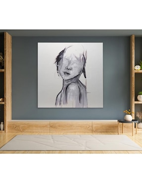 Cuadro decorativo Ecléctico Rostro lucia