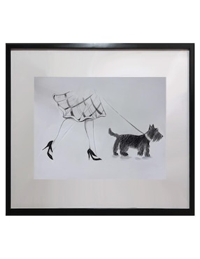 Pintura Just A Walk técnica acrílico Lune Art Gallery MilleniArt