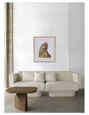 Pintura Coquette técnica acrílico Lune Art Gallery AnimalArt