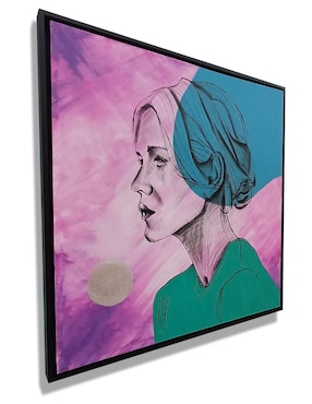 Cuadro decorativo Ecléctico Rostro discordante