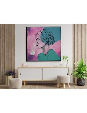 Cuadro decorativo Ecléctico Rostro discordante