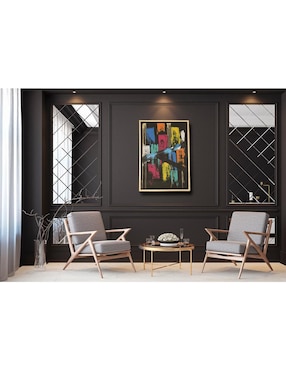 Cuadro decorativo Ecléctico Pop galaxia