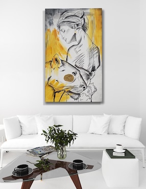 Cuadro decorativo Ecléctico Figurativo leona