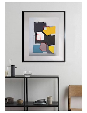 Pintura Blind técnica acrílico Lune Art Gallery Abstracto