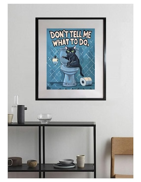 Pintura Dont tell me what to do técnica acrílico Lune Art Gallery AnimalArt