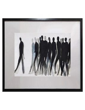 Pintura Other people técnica acrílico Lune Art Gallery Black & White