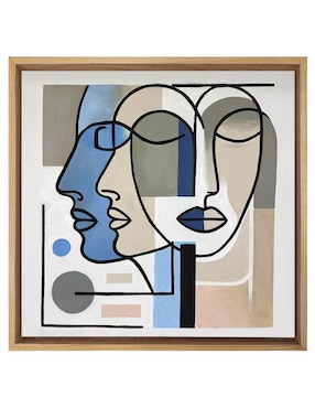 Pintura Fragmentados técnica acrílico Lune Art Gallery
