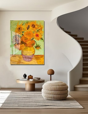 Litografía Un Toque Francés VAN GOGH técnica acrílico