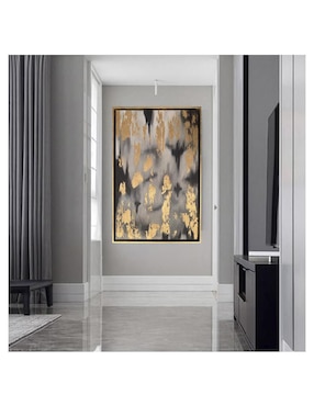 Pintura Gold Parade técnica mixta Lune Art Gallery