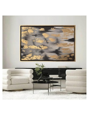 Pintura Gold Parade técnica mixta Lune Art Gallery