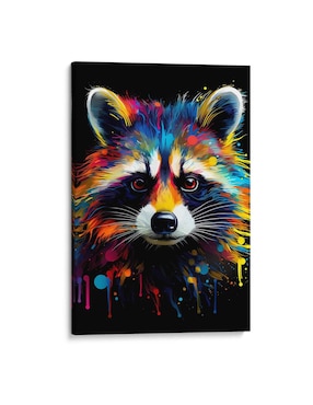 Cuadro decorativo Canvas Lab Mapache