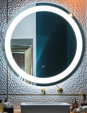 Espejo circular Cuadros Jr