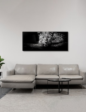 Litografía Un Toque Francés Leopard In Namibia técnica impresión