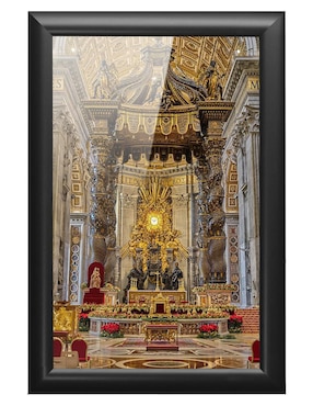 Cuadro decorativo Pixelarte Religión