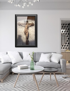 Cuadro decorativo Pixelarte Religión
