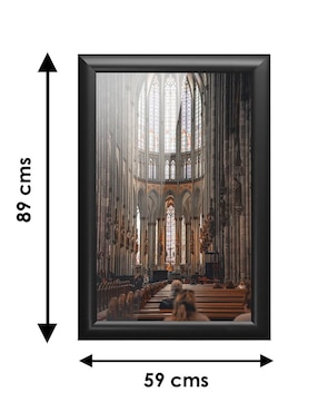 Cuadro decorativo Pixelarte Religión