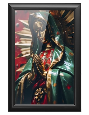 Cuadro decorativo Pixelarte Religión