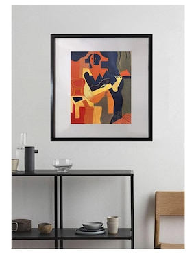 Pintura Notas al viento técnica acrílico Lune Art Gallery MilleniArt